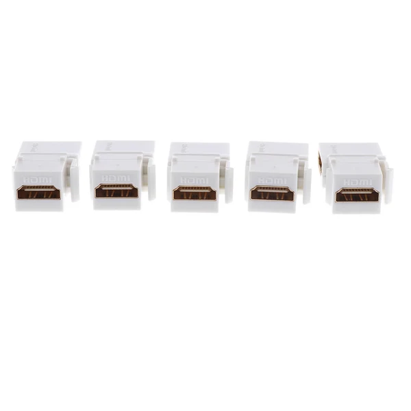 Premium Material Maxbell 5x HDMI Keystone Jack 5x USB 3.0 Keystone Jack Female to Female Coupler Specialty