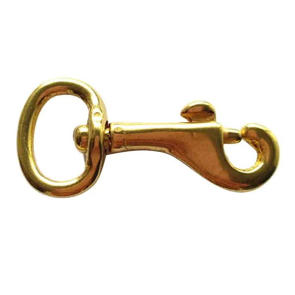 Outstanding Maxbell Heavy Duty Solid Brass Swivel Eye Bolt Snap Hook Lobster Clasp for Straps Bags Belting Outdoor Tent Pet 2 3 Eye x 1-3 4 Overall Lightweight