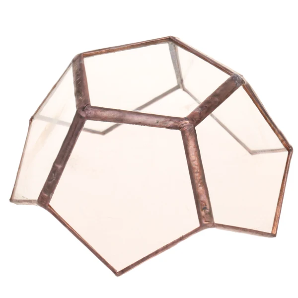 First-Class Maxbell Open Clear Glass Geometric Terrarium Tabletop Succulent Indoor Plants Container Table Vase Traditional