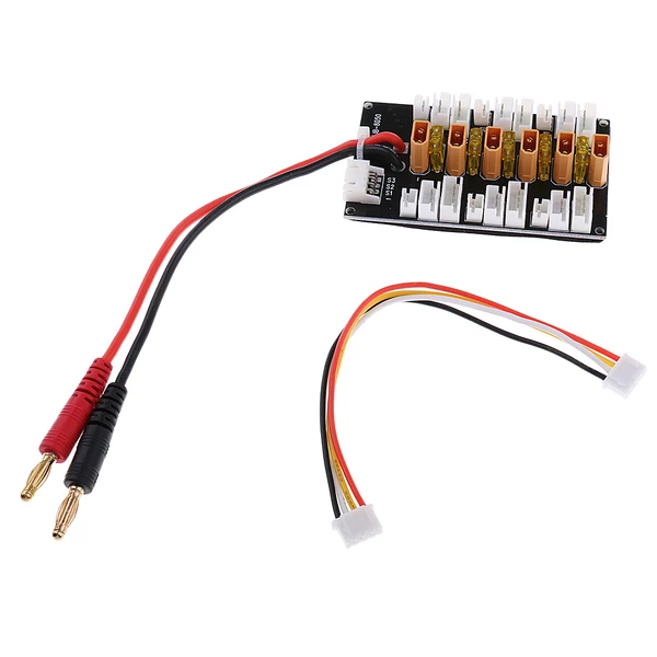 First-Class Maxbell XT30 JST Plug Connector Parallel Charging Board Set 1S 2S 3S for LiPo Batteries Charger Accessory Long-Lasting