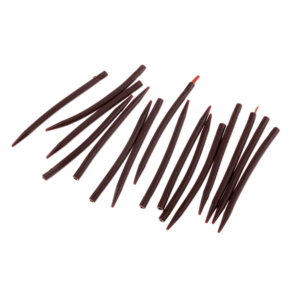 Exclusive Maxbell 20 Pieces Rubber 5.5cm Fishing Anti-tangle Sleeves Terminal Connect Hook Carp Tackle Kit Fishing Accessories Soft