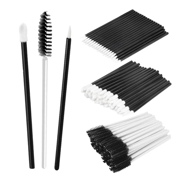 Sustainable Maxbell 150pcs Disposable Makeup Brushes Tool Eyeliner Lip Eyelash Mascara Wands Applicator Accessories First-Class