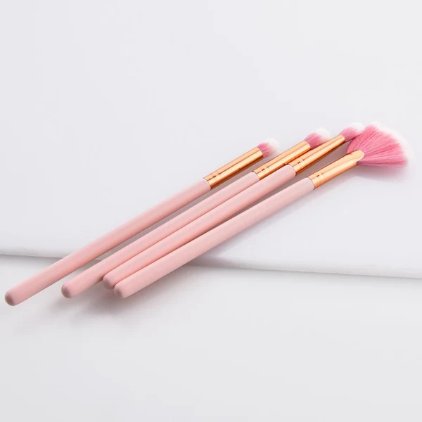 Pure Maxbell 4x Makeup Beauty Brush Set Kit - Eye Contouring Eyeshadow Cheek Powder Blusher Blending Fan Shape Brushes Traditional
