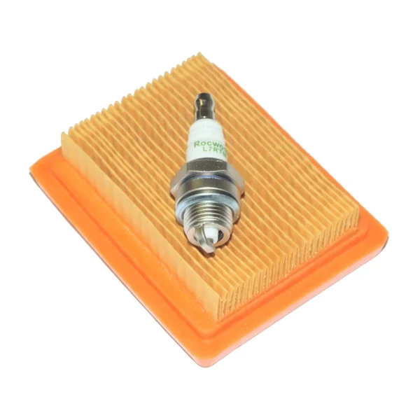 Easy-to-Use Maxbell 2x Brushcutter Air Filter Spark Plug for Stihl FS120 FS200 FS250 SP451 SP481 BT120 BT121 Aftermarket s Responsible