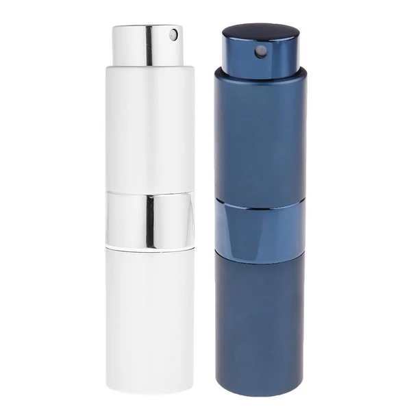 Outstanding Maxbell Maxbell 15ml Empty Portable Perfume Fragrance Spray Bottle Pump Scent Refillable Travel Gift Collectable Blue Sliver Effective