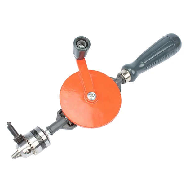 High-Performance Maxbell 2x Double Pinion Hand Drill Wood Drill Woodworking Driller 1 4 3 8 Chuck Comfortable