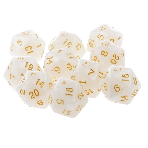 Professional Maxbell 20 Sided Dice D10 Polyhedral Dice 10mm for Dungeons and Dragons MTG TRPG Toy Elite