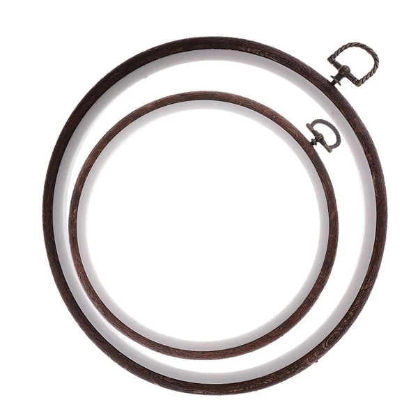 Casual Maxbell Maxbell 2pcs Wooden Embroidery Hoop Ring Cross Stitch Circle Frame Sewing Craft Consistent