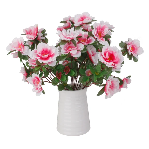 Recyclable Maxbell 4pcs Bunches Fake Azalea Artificial Silk Flowers Bouquet Wedding Home Decor User-Friendly