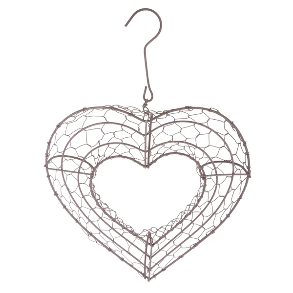 Traditional Maxbell 26cm Heart Round Shape Succulent Pot Metal Hanging Planter Plant Holder Dependable