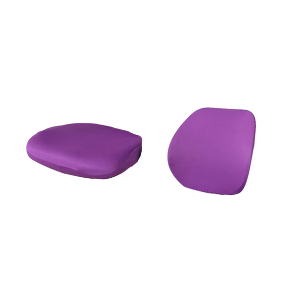 Top-Quality Maxbell 2 Sets Modern Office Computer Chair Cover Polyester Elastic Purple and Blue Eco-Friendly