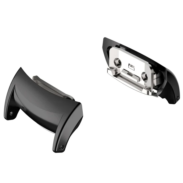 World-Class Maxbell Watch Band Connector Adapter for Samsung Gear Fit2 SM-R360 Black Silver Official