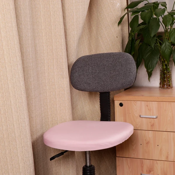 Premium Maxbell Stretch Elastic Dining Chair Slip Cover Chair Stool Seat Cover Pink White Authentic