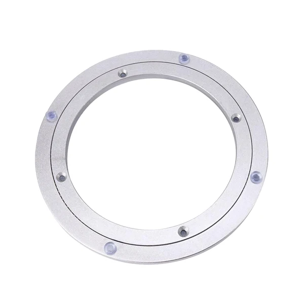 Convenient Maxbell Aluminum Tray Rotating Truntable Bearing Smooth Swivel Plate 8inch 6inch Excellent