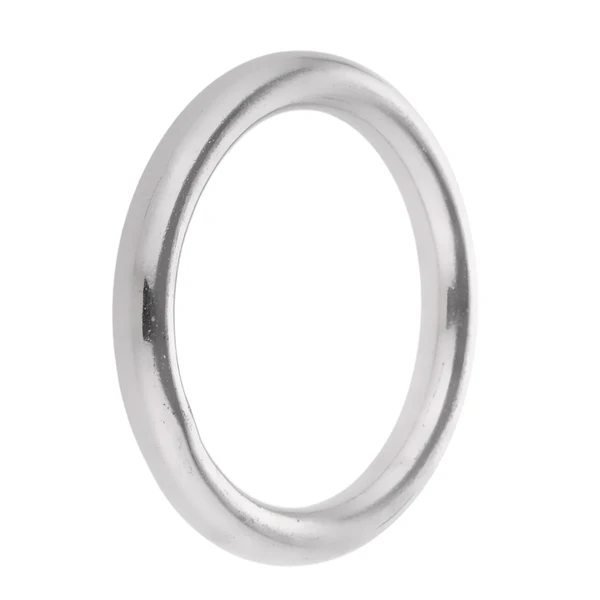 Verified Maxbell Set 2pcs Boat Marine Stainless Steel Welded Polished O Ring 7x40mm 7x50mm Proven