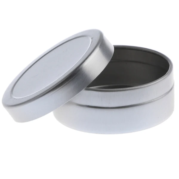 Luxury Maxbell 30x10g 20g Round Aluminum Cosmetics Cream Empty Lip Balm Containers Jars Tin Solid
