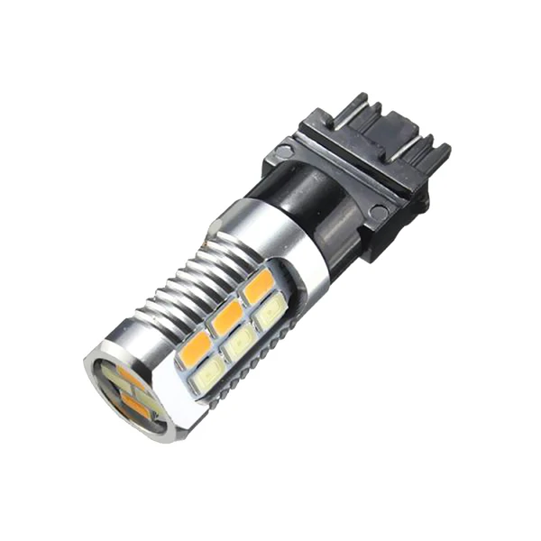 Contemporary Maxbell 2Pcs 3157 Dual-Color Switchback 22SMD 5630 LED Bulbs Turn Signal Light Sophisticated