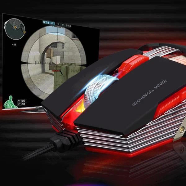 Versatile Maxbell Ergonomic Design 4000 DPI Optical USB Wired Professional Gaming Mouse PC