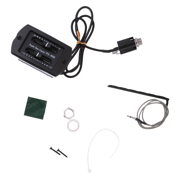 Elegant Maxbell 2-band EQ Equalizer Pre-wired Preamp Piezo Pickup Kit for Acoustic Guitar Exclusive