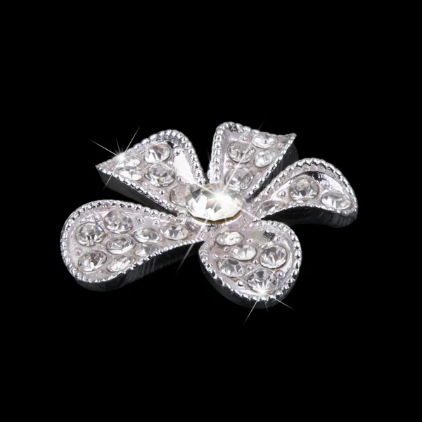 Reusable Maxbell 20 Piece Crystal Diamante Flower Button Flatback Embellishment Crafts 26mm Natural