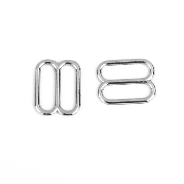 Maxbell 200 Pieces Bra Strap Adjustment Slider Rings Hook Lingerie Sew Fastener 10mm Safe
