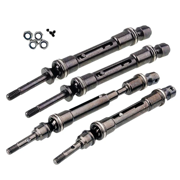 Effective Maxbell 4x Front Rear Universal Drive Shaft Dogbone For Traxxas Slash 1 10 SLA017 18 Comfortable