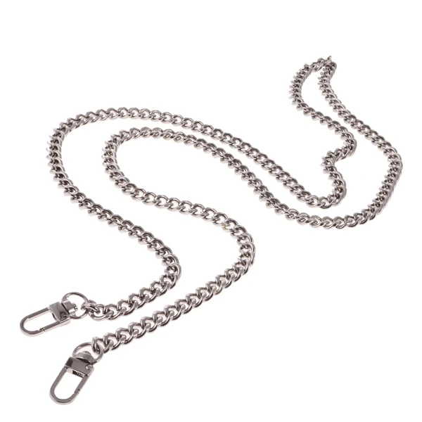 Healthy Maxbell Metal Chain Purse Cross-body Handbag Shoulder Bag Strap Accessories Silver 128x2cm Natural
