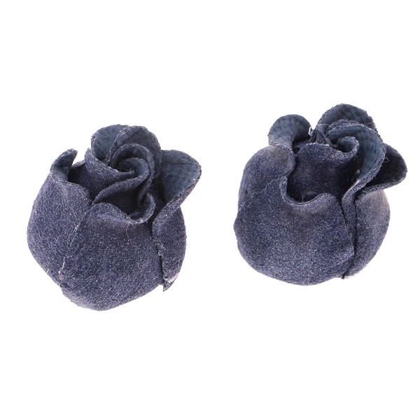 Original Maxbell 10 Pieces Assorted Color Sewing Fabric Flower Embellishment Applique for DIY Dress Hair Bow Decor 7 Fashionable