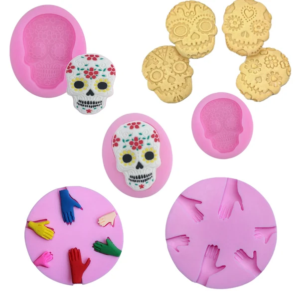 Original Design Maxbell 2x Silicone 3D Fondant Mould Cake Chocolate Sugarcraft Icing Mold Decor Tool Certified
