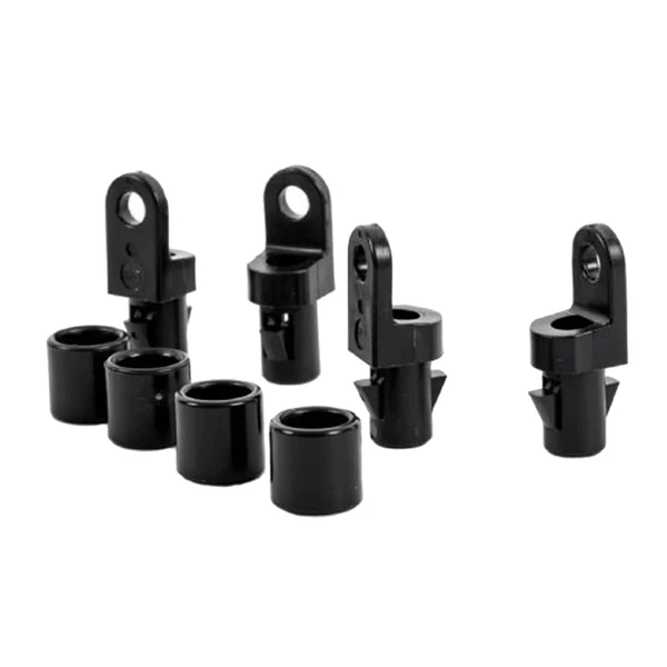 Contemporary Maxbell 12 Pieces Set Nylon Shock Cord End Stop for 1 4'' Kayak Canoe Bungee Rope Rigging DIY Kayak Paddle Clips Official