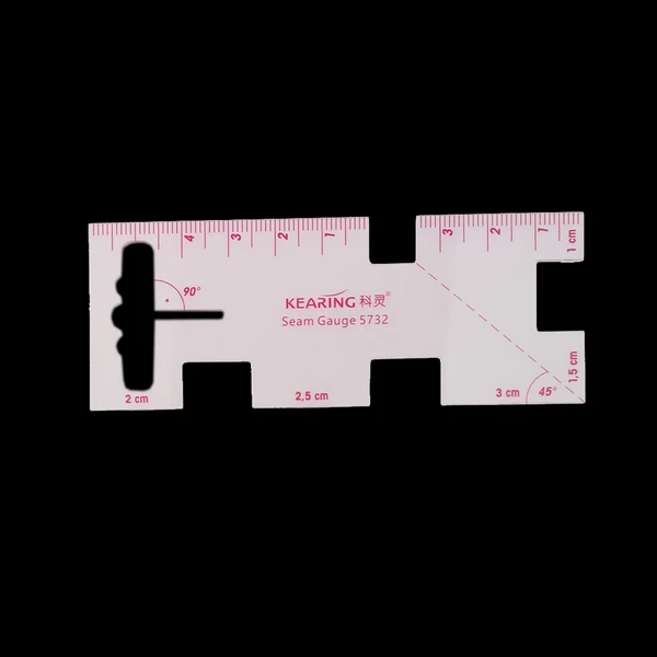 High-Grade Maxbell 1 Piece Plastic Seam Gauge Sewing Ruler Quilting Measurement for Sewing Craft Versatile