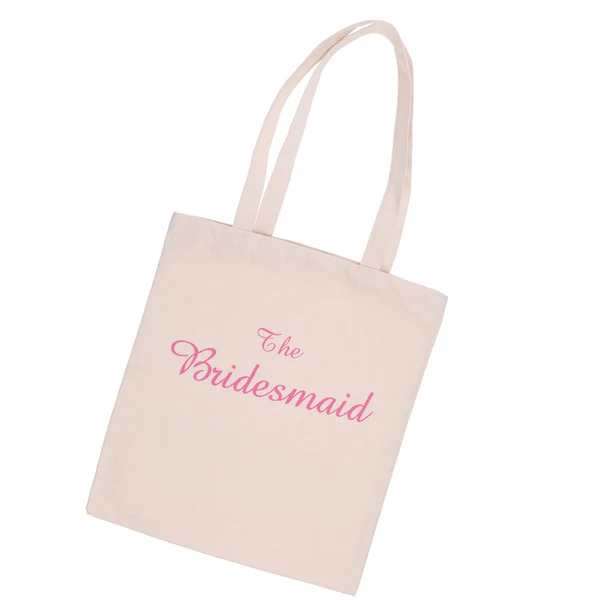 Artisan Maxbell Wedding Party The Bridesmaids Tote Bag Bridesmaid Hen Party Gift Bag The Bride Beige Premium Material