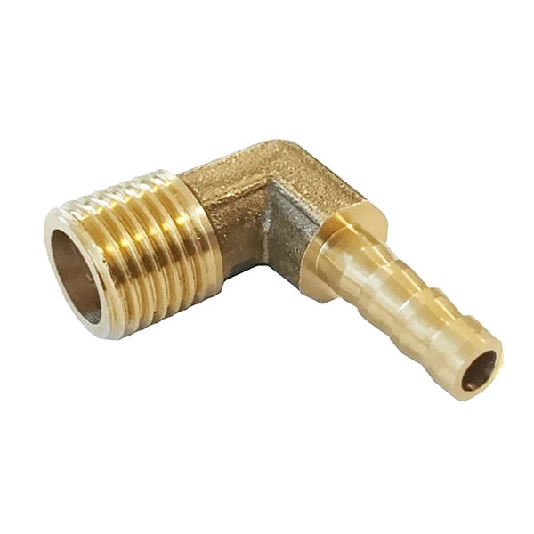 Fashionable Maxbell 1 4 BSP to 6 8 10 12 mm Brass 90 Degree Male Elbow Barbed Hose Tail Pipe Environmentally Friendly