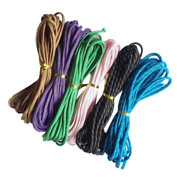 Sustainable Maxbell 6 Pieces 550lb Nylon Cord Paracord Parachute Rope Lanyard for Camping Hiking Outdoor Sports 5 Meters piece 2 Effective