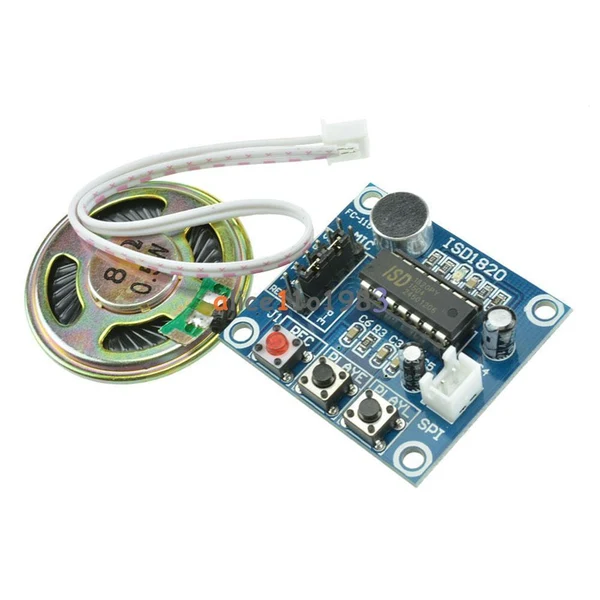 Optimized Maxbell ISD1820 Sound Voice Recording Playback Module With Mic Audio Loudspeaker Traditional