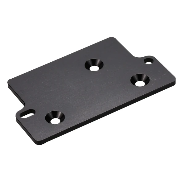 First-Class Maxbell RC 1 10 AX30485 Alloy Servo Plate Spare Parts for 1 10 AXIAL SCX10 RC Car Accessories Black Expertly Made