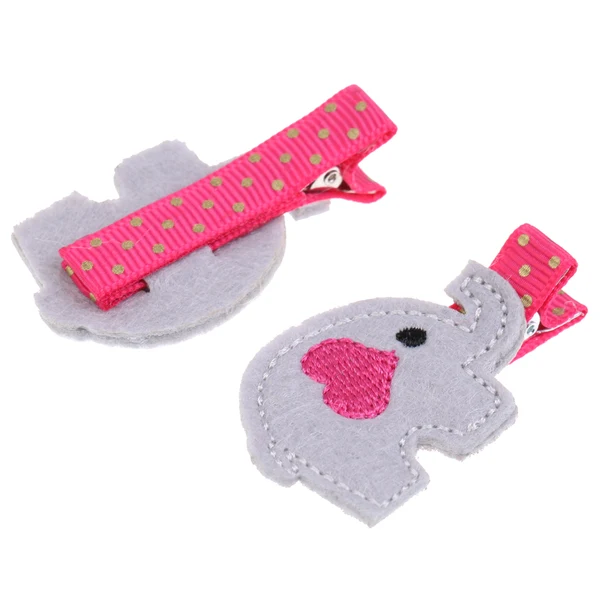 Original Design Maxbell Elephant Design Hair Clips Hair Accessories Headpiece for Girls Kids Children 5-piece Optimized