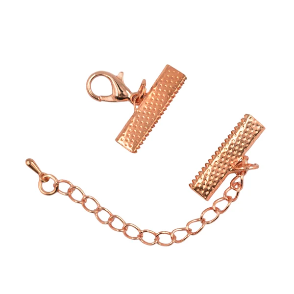 Healthy Maxbell Set of 12PCS Clasp Clips Jewelry Findings FOR Necklace Bracelet Jewelry Making Rose Gold 0.24 x 0.87 inch Optimized
