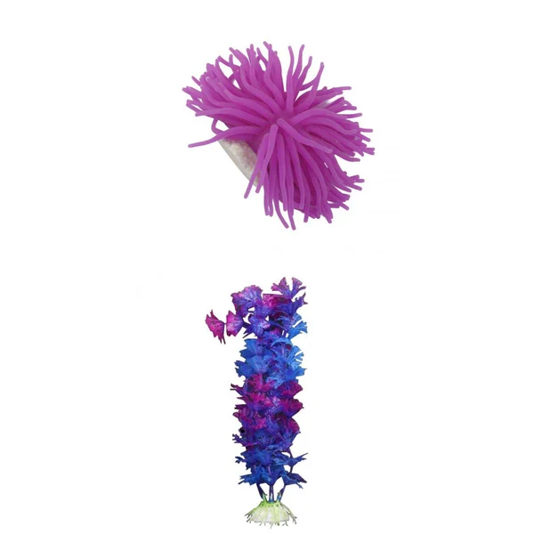 Effective Maxbell Maxbell Flexible istic Silicone Fish Tank Coral Non-Toxic Plants for Fish Tank Aquarium Underwater Decoration Ornament Secure