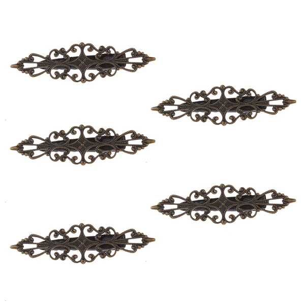 Breathable Maxbell 5pcs Women Retro Alloy Hair Clips Wedding Bride Hairpins Hair Beauty Tools I Natural