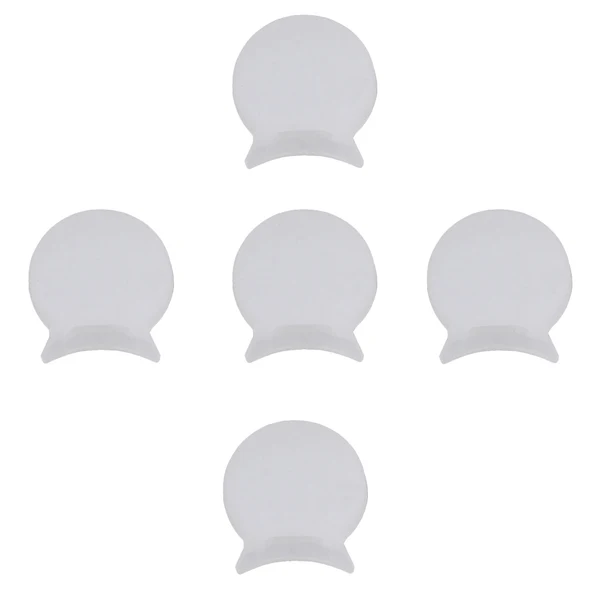 Casual Maxbell 5pcs 6mm Thick Rest Thumb Pad for Clarinet Oboe Reed Instrument White Easy-to-Use
