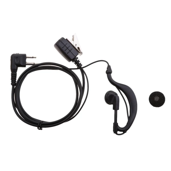Traditional Maxbell 2 Pin Earpiece PTT Headset Compatible with Motorola 2 Ways Radio GP88S GP300 GP68 GP2000 GP88 GP3188 CP040 CP1200 A8 A6 A10 A12 etc Sustainable