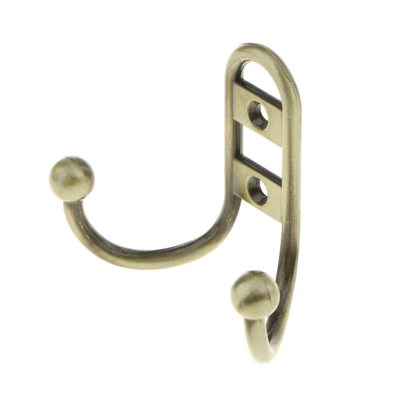 Flexible Maxbell CLASSIC ANTIQUE VINTAGE CAST IRON STYLE SIMPLE DUAL COAT HOOK IRON HANGER Authentic