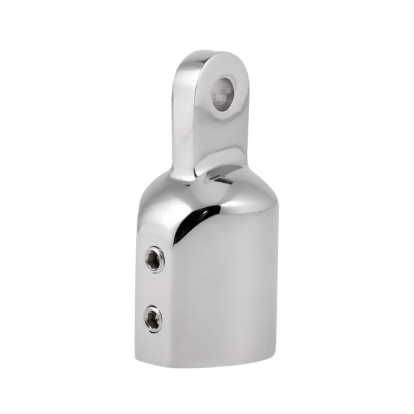 Artisan Maxbell High Quality Eye End Cap Bimini Top Fitting Hardware Stainless Steel Marine Grade Boat Yacht for 7 8'' Pipe Reusable