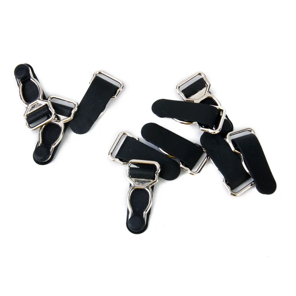 Genuine Maxbell 20 Pieces Ladies Corset Garter Grips Suspender Clips Stocking Clips Lingerie Accessory Black Next-Generation