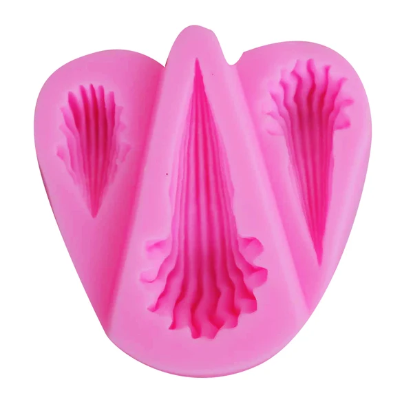 Long-Lasting Maxbell 3D Shells Shape Silicone Soap Mold Fondant Cake Border Icing Baking Mould Organic