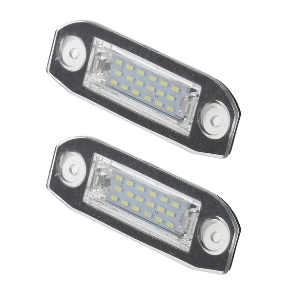 Specialty Maxbell Pair 18 LED Number Plate Lamp for VOLVO S80 S40 S60 V70 C70 CX60 CX70 CX90 Smooth
