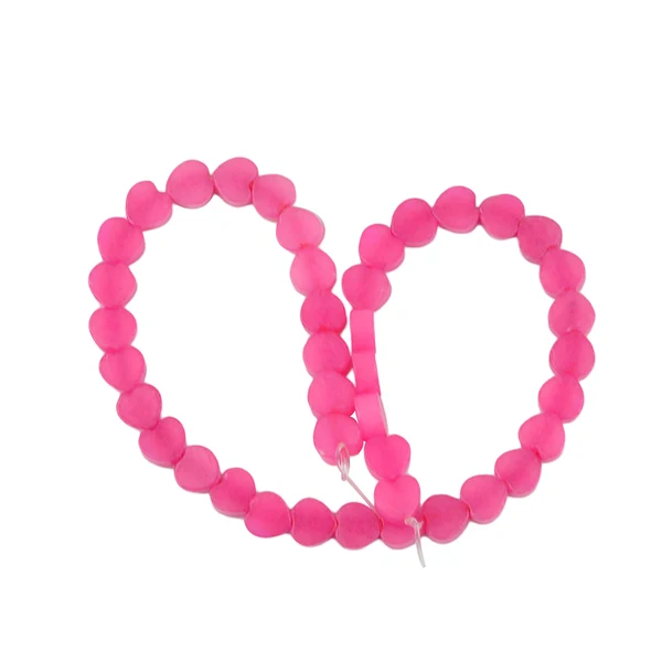 Traditional Maxbell Argentina Rhodochrosite Jade Heart Charms Loose Spacer Beads Jewelry Finding Superior