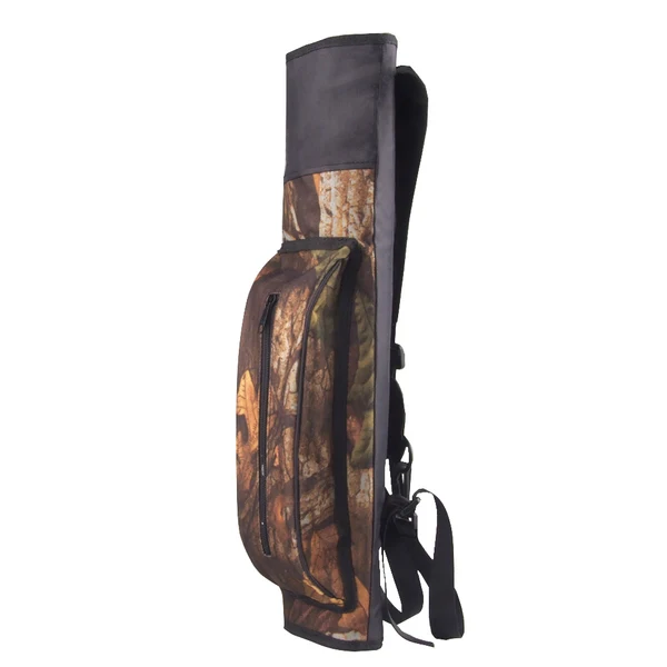 Recyclable Maxbell 2 Pieces Camouflage Archery Back Arrow Quiver Hunting Target with Front Pocket Smart
