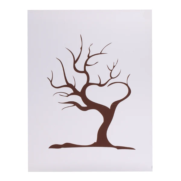 World-Class Maxbell Wedding Party Fingerprint Tree Guest Book Signature Painting 30x40cm Soft